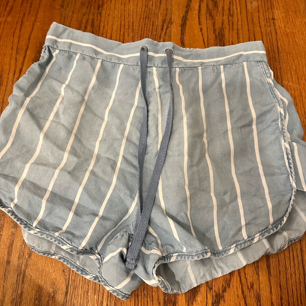 Mossimo supply co. Shorts, blue and white size XS